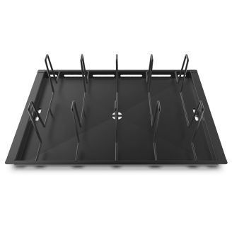 Unox POLLO.BLACK RVS antiaanbak kippengrillrooster 600x400 GRP430