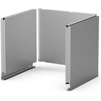 Unox zijpanelen voor ChefTop-X ultra-hoog open onderstel GN 1/1