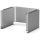 Unox zijpanelen voor ChefTop-X hoog open onderstel GN 1/1