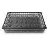 Unox CLEAN.FRY anti-aanbak RVS rooster met vetopvang GN 1/1