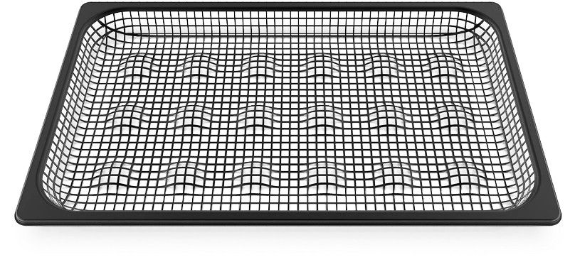 Unox BLACK.FRY anti-aanbak geperforeerde bakplaat GN 1/1 GRP816