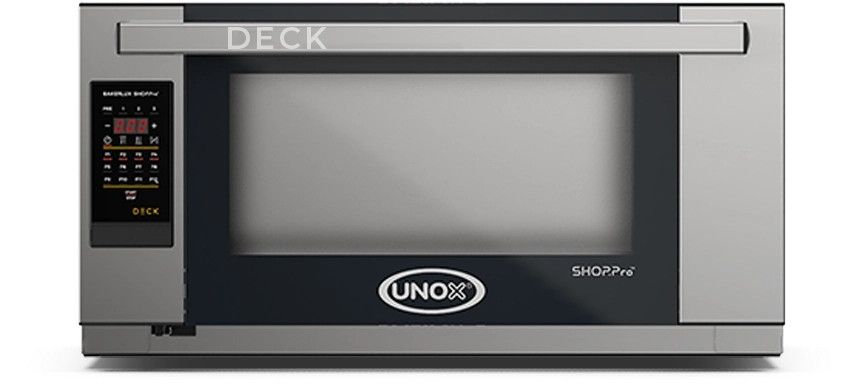 Unox DECK SHOP.Pro statische oven met stoom 600x400 XEKDT-01EU-S