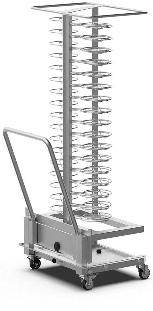 Unox QUICK.Plate borden trolley voor ChefLux GN 1/1