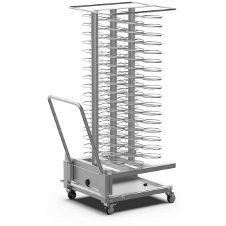 Unox QUICK.Plate borden trolley voor ChefLux GN 2/1