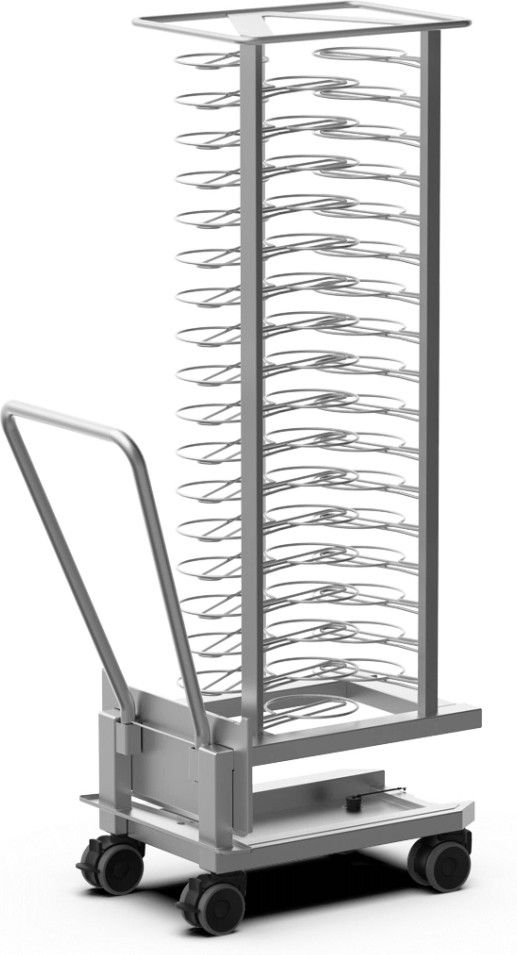 Unox QUICK.Plate borden trolley voor ChefTop MindMaps COMPACT